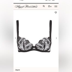 NEW - Agent Provocateur - Jayce Bra (32B) and Thongs (size 3)